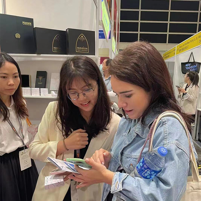 paper packaging box exhibition