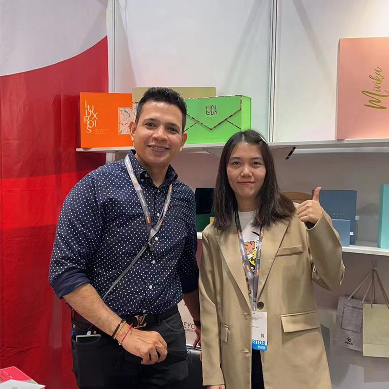 paper packaging box exhibition