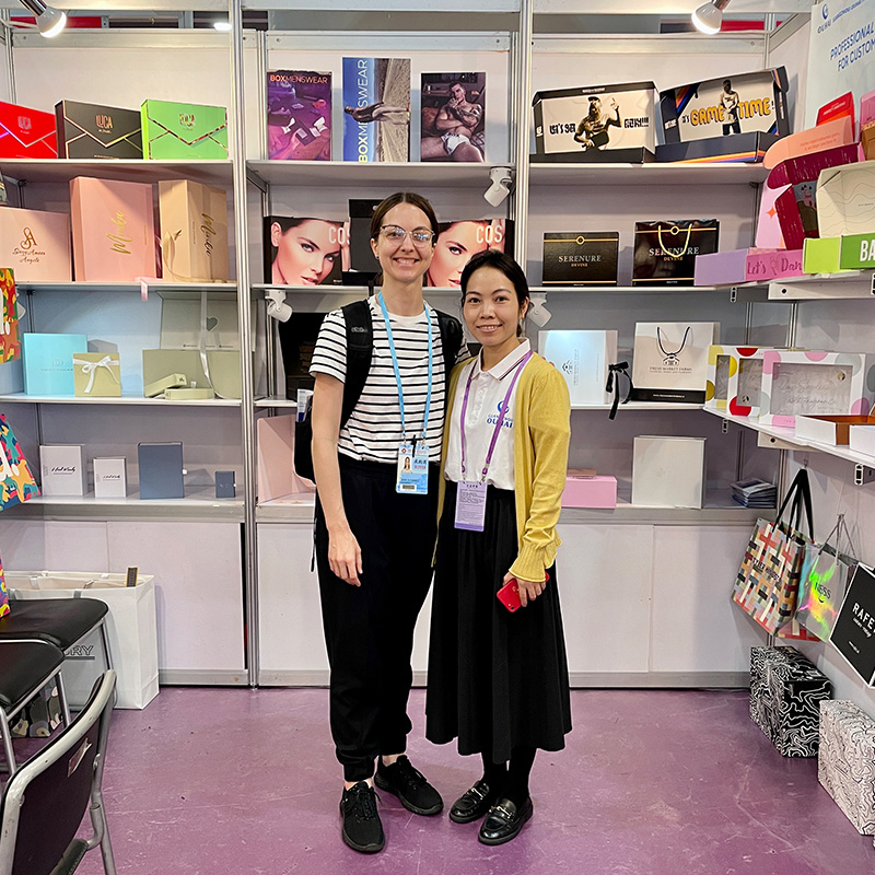 paper packaging box exhibition